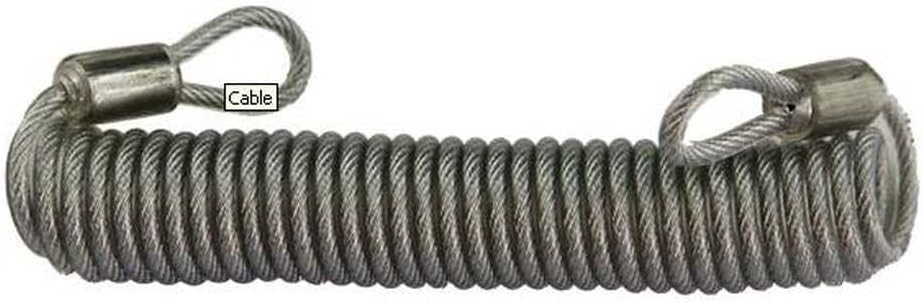 Helmetlok Universal Motorcycle Cycle Crusier ATV Helmet Lock Cable Reminder