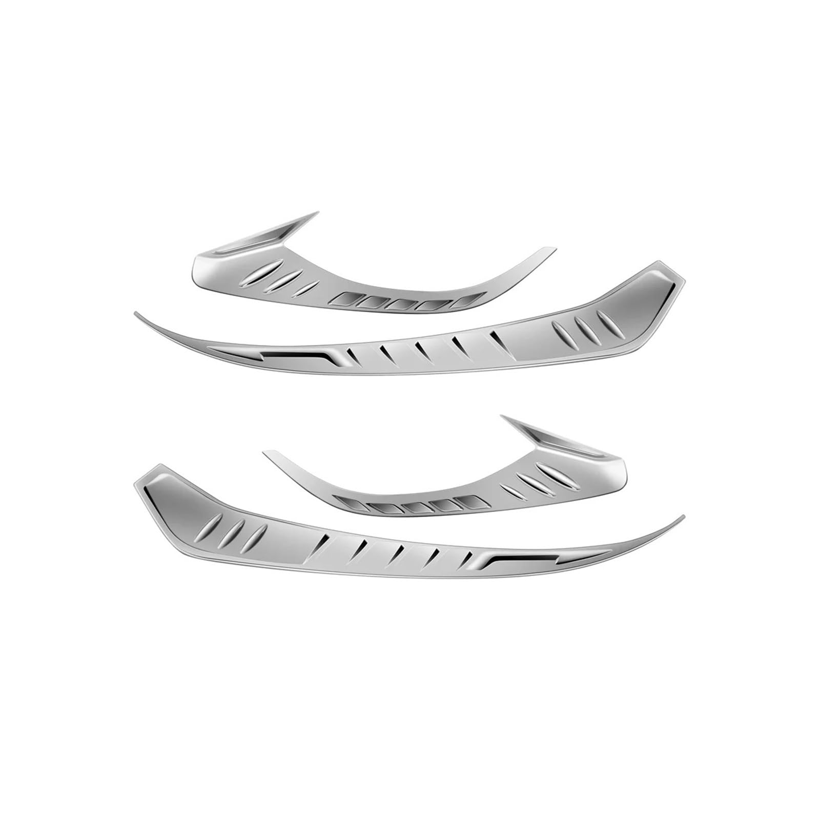 LUOWEINA Car Front Headlights Eyebrows Stickers Fit For HRV HR-V,Vezel 2021-2023 Eyelids Cover Trim Eyelash Head Light Lamp car eyebrow decoration