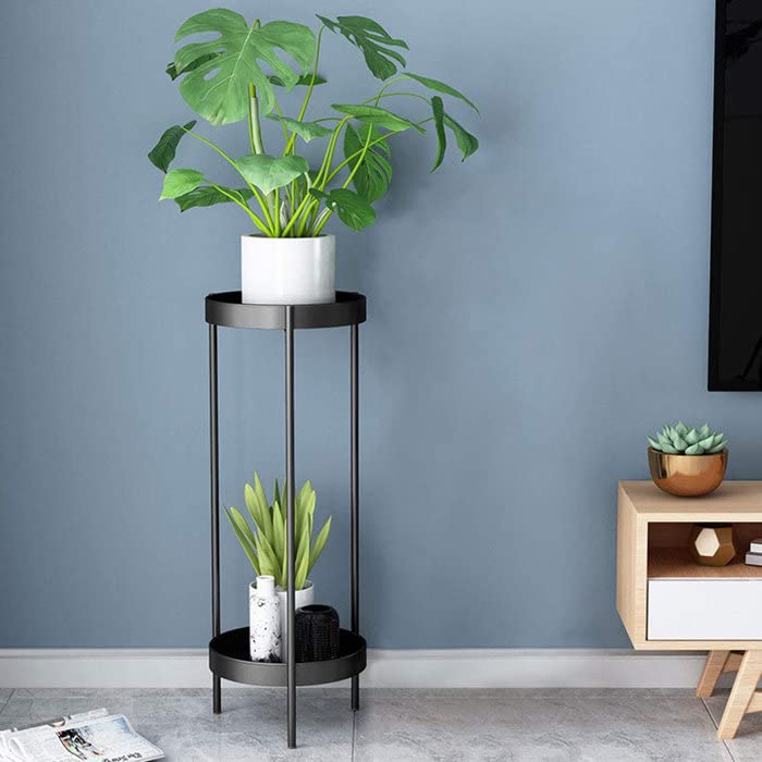 Unique Lifestyle Flower Stand High, 50Cm Plant Stand Metal High Flower Pot Stand Metal Garden Flower Stand Black (B0B34RHQLF) Amazon Price History, Amazon Price Tracker