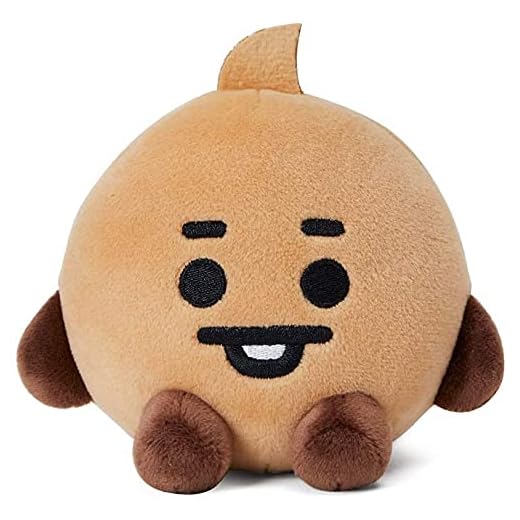 Lerion Cartoon Pillow for Kids, 4.5" Shooky Plush Doll, Cute Stuffed Animal Figure