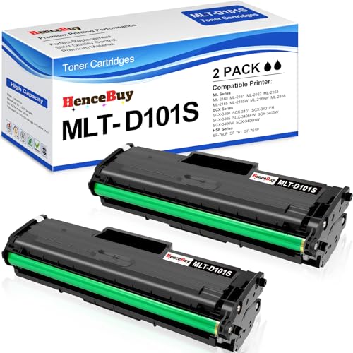 Toner MLT-D101S noir de rechange pour réparer les impressions ternes sur SCX-3405FW