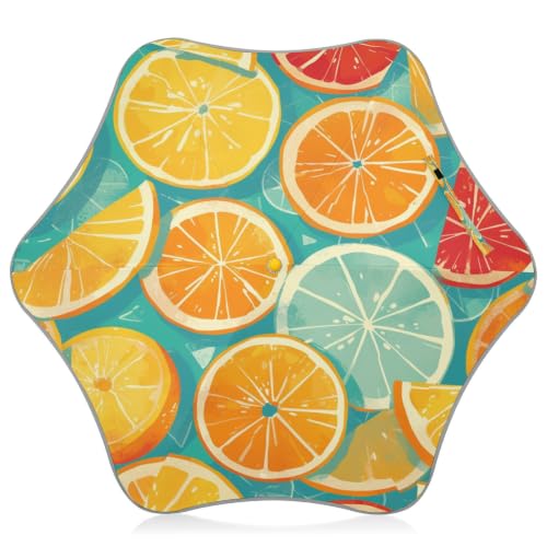 Parapluie bouton-poussoir anti-pincement sécurité enfants