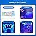 Jaundice Light Therapy Newborn Bilirubin Lamp Blanket Baby Neonatal Jaundice Treat Blue Ray Light 144LED Home