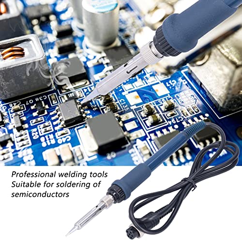 Peça de estação de soldagem, substituição de cabo de soldagem ajustável fornece uma aderência confor