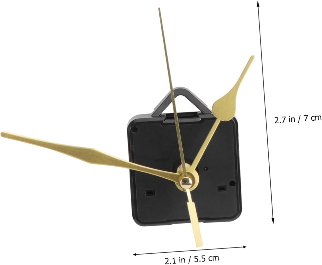 Generic 10pcs Clock Movement Simple Alarm DIY Kits Battery Clock Movement Clock Motor Mechanism Non Decor Wall Clock Portable Silent Powered Retro Ticking Modern Clock Parts LED