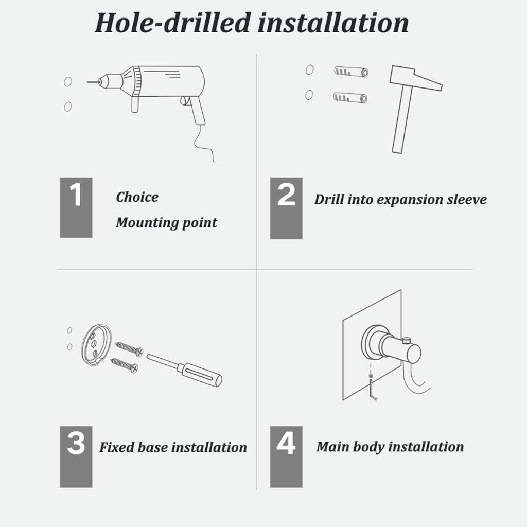 Shower Shampoo Dispenser Refillable Liquid Soap Dispensers Manual Soap Pump Wall-Mounted Hand Soap Bottle for Bathroom