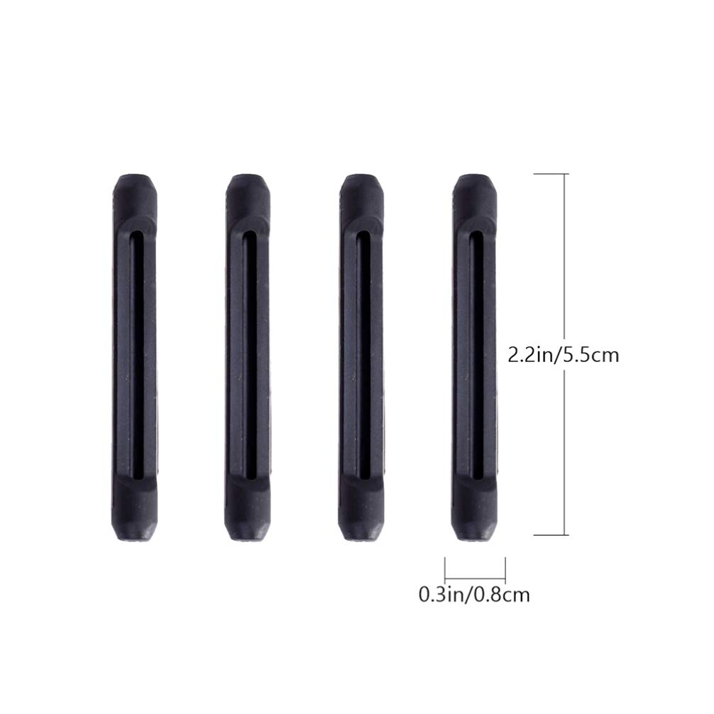 EXCEART 10 Pares Gafas De Silicona Antideslizante Anteojos Oreja Calcetines Fundas De Silicón Para Patillas De Anteojos Empuñaduras De Oreja De Anteojos Oído Gel De Sílice Herramienta