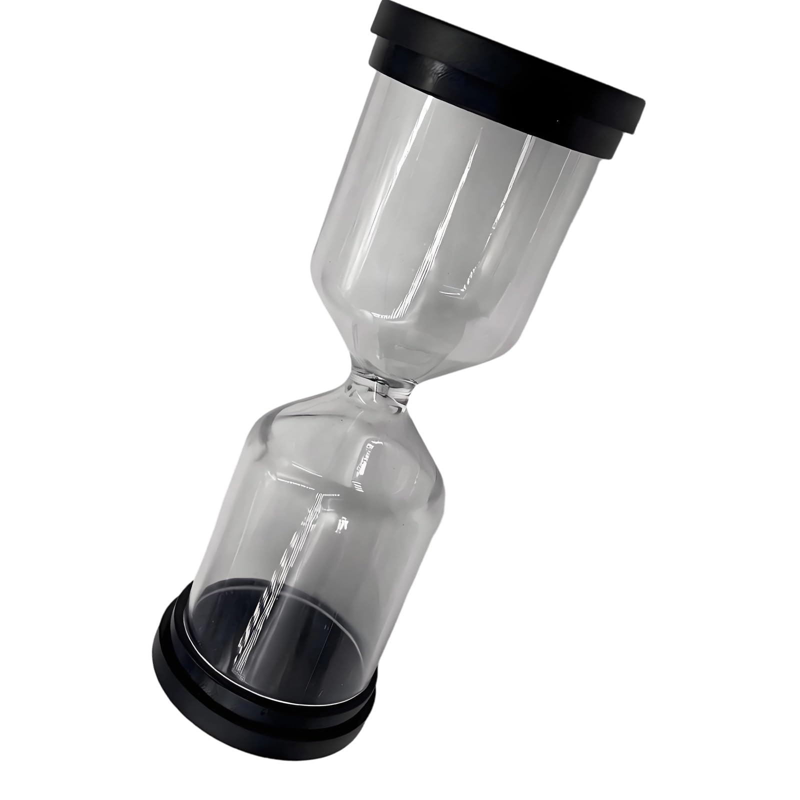 Refillable Hourglasses Timer Sandless Fillable Sand Clock Empty Bottle for Creative Projects Home Decoration Empty Fillable Hourglasses Timer