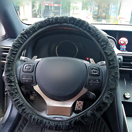 Cy3lf universal 15 inch steering wheel cover,anti-slip,comforting…