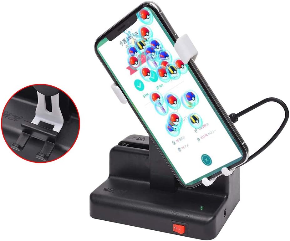 Amazon 版 Witwo ポケモンgo 振り子 回転スイング ポケモン Go 歩数 中華振り子 ドラクエウォーク 振り子 マニュアルon Offスイッチ 自動で歩数を稼 自動孵化装置 日本語説明書付き スタンド 通販