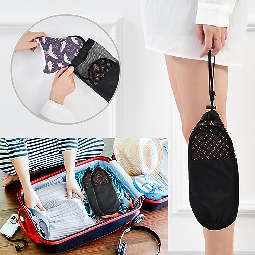 Slippers for Women's Men's Fuzzy House Shoes Warm Nonslip Cozy Indoor Travel Slippers4