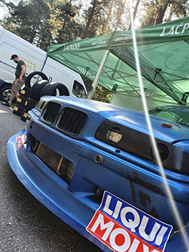 Parrillas de riñón negro brillo E36 para BMW de doble línea pre-facelift 3