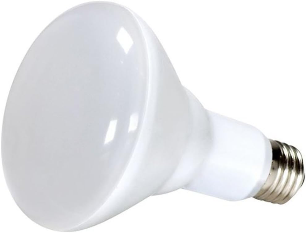 Satco S9628, 10BR30/LED/2700K/700L/120V/D LED Light Bulb (Pack of 12)