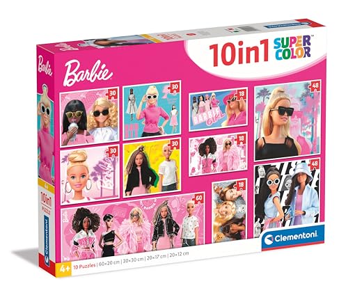 Puzzle 10 en 1 - Barbie