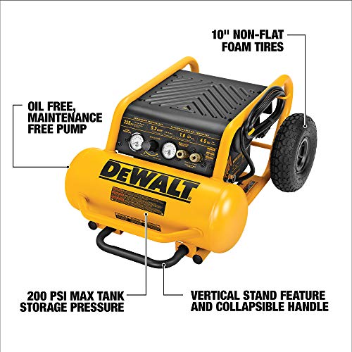 DEWALT Oil Free 225 PSI Air Compressor Crazymos