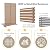 Trygoal 72" Privacy Screen Outdoor Privacy Fence Panel for Patio