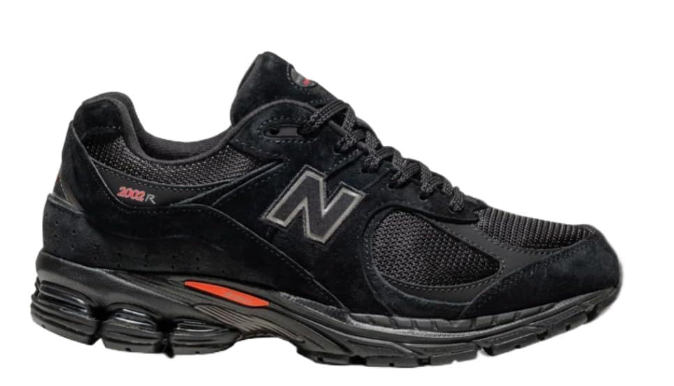 NEW BALANCE 2002, Sneaker Hombre, Negro, 45 EU