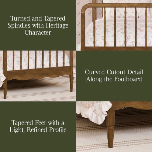Image of NAMESAKE Liberty Spindle Twin Bed in Natural Walnut