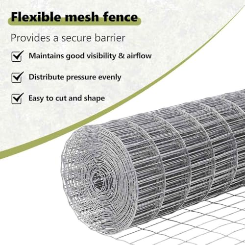 Clôture durable design moderne en acier argenté de 50 mètres
