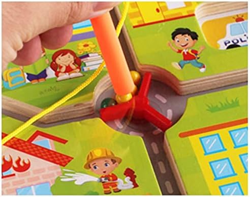 Miniatura 3 de Rompecabezas de madera para niños y niñas, rompecabezas de madera, juguetes con imán de actividad, juego de mesa para niños y niñas, juguete