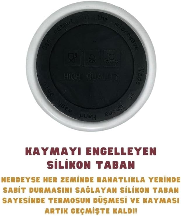 Galatasaray 400ml Licensed Double Layer Stainless Steel Thermos Mug 8 Hours Hot Cold Gift Box