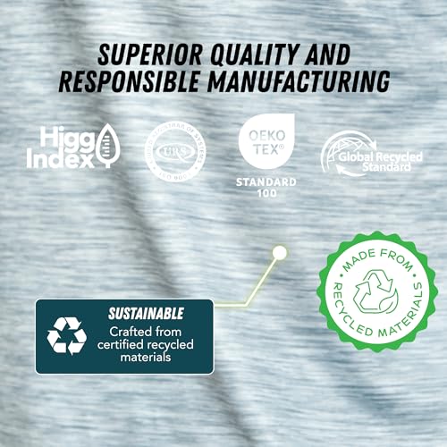 Men's Rash Guard Shirts Swim Shirts UPF 50+ UV Sun Protection Long Sleeve Shirts Lightweight Quick Dry3