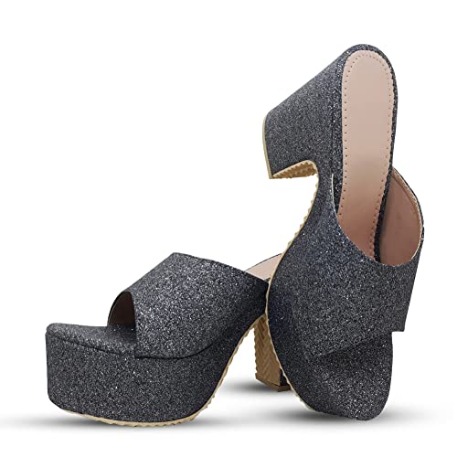 Image of Digni Sandal for Womens Chunky Heel Pump Sandals Party Wedding Strappy Sandals.