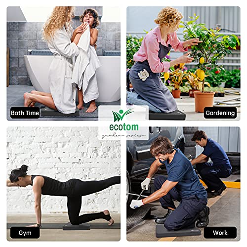 Ecotom Thick Kneeling Pad, Knee Pad Cushion For Gardening, Yard Work, Yoga, Exercise, Bath Tub Floor Kneeler With Baby, Comfortable Garden Foam Mats To Kneel On, 17.7 X 11.2 X 1.4, Grey, 1 Pc (2) #TOP1