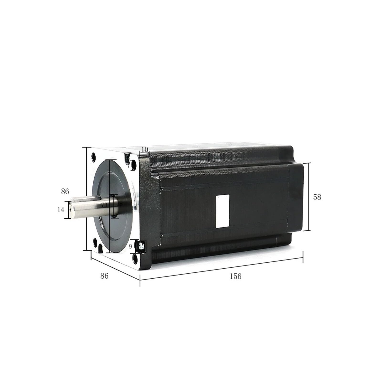 Moteur pas à courant continu Nema34 12 Nm 85HS156 DM860H/DMA860H axe unique 1600 oz-in