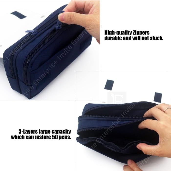 Image of Invite Enterprise Cartoon Theme Pencil Case - 3D EVA Pencil Case Pouch, Multipurpose Zipper Pencil Case for Kids, Pen and Pencil Bag for School Kids, Girls, Stationery Storage Box (Cute)