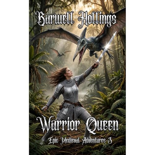 Warrior Queen Audiolibro Por Barwell Hollings arte de portada