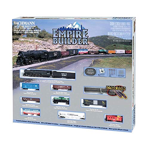Bachmann Trains - Empire Builder Ready To Run 68 Piece Electric Train Set - N Scale by Bachmann - Image 3