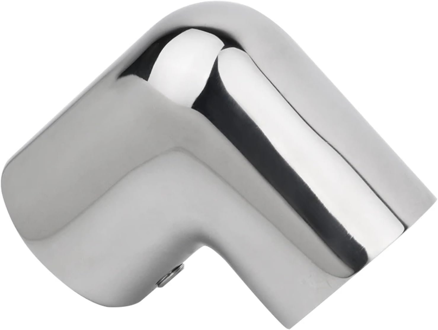 1Pcs Boat 2-Way Pipe Fitting Elbow 316 Stainless Steel Pipe Components Hardware(32mm)