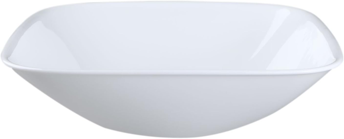 Corelle Coordinates Square Pure White 1.5 Quart Serving Bowl (Set of 4)