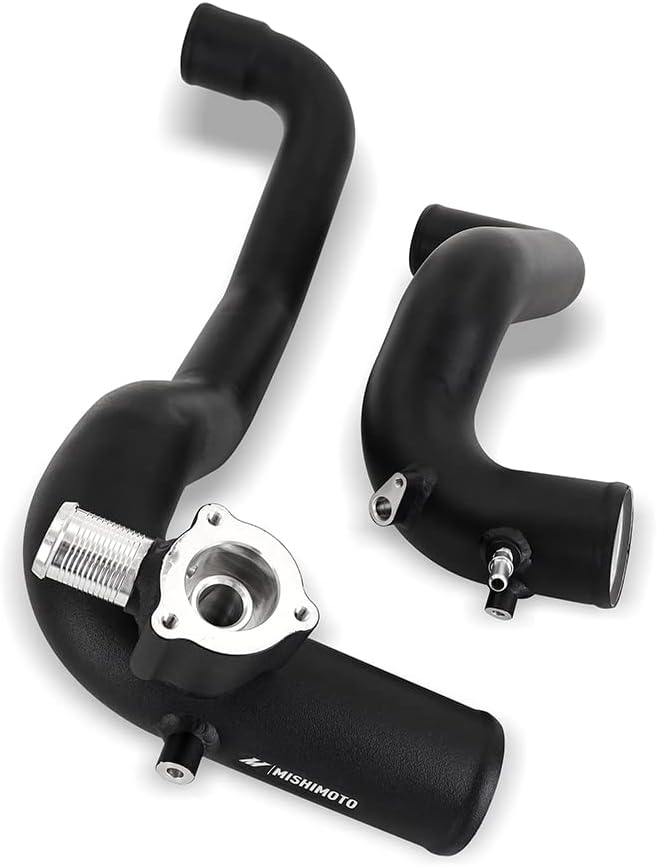 Mishimoto High-Mount Intercooler Pipe Upgrade Kit, Compatible with Ford Bronco 2.3L 2021+, Black
