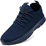 YITUHIO Mens Running Shoes Fashion Sneakers for Walking, Runner,Tennis Shoes,Blue,Mens Size 10
