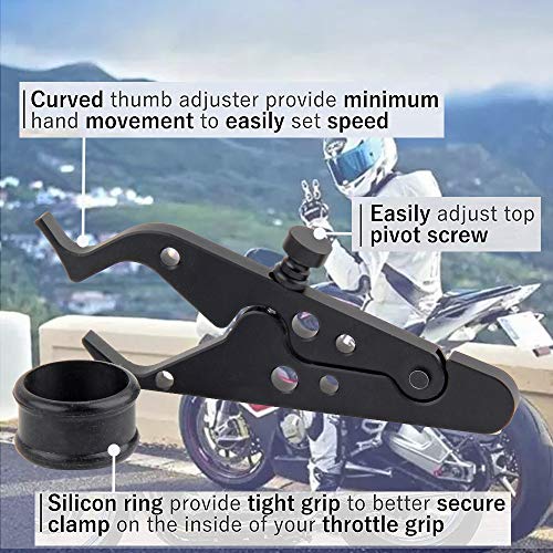 Verrouillage De L'accélérateur Pour Moto, Régulateur De Vitesse, Poignet D'assistance Universel Avec Anneau En Silicone, Système De Commande De La Moto