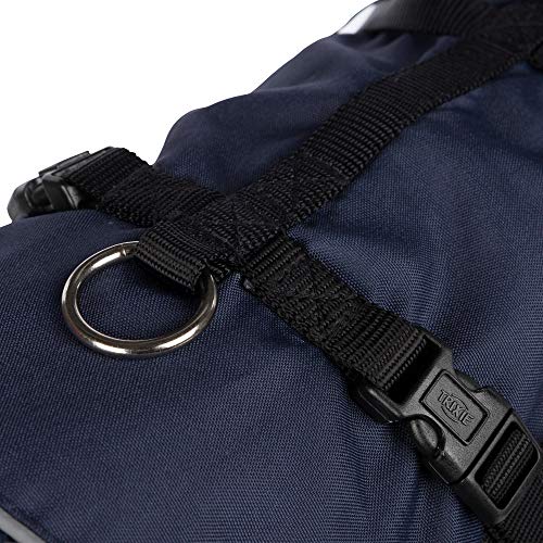 TRIXIE Cape with Harness Duo, M, 50 cm, Blue, Dog, M 50 cm - Image 4