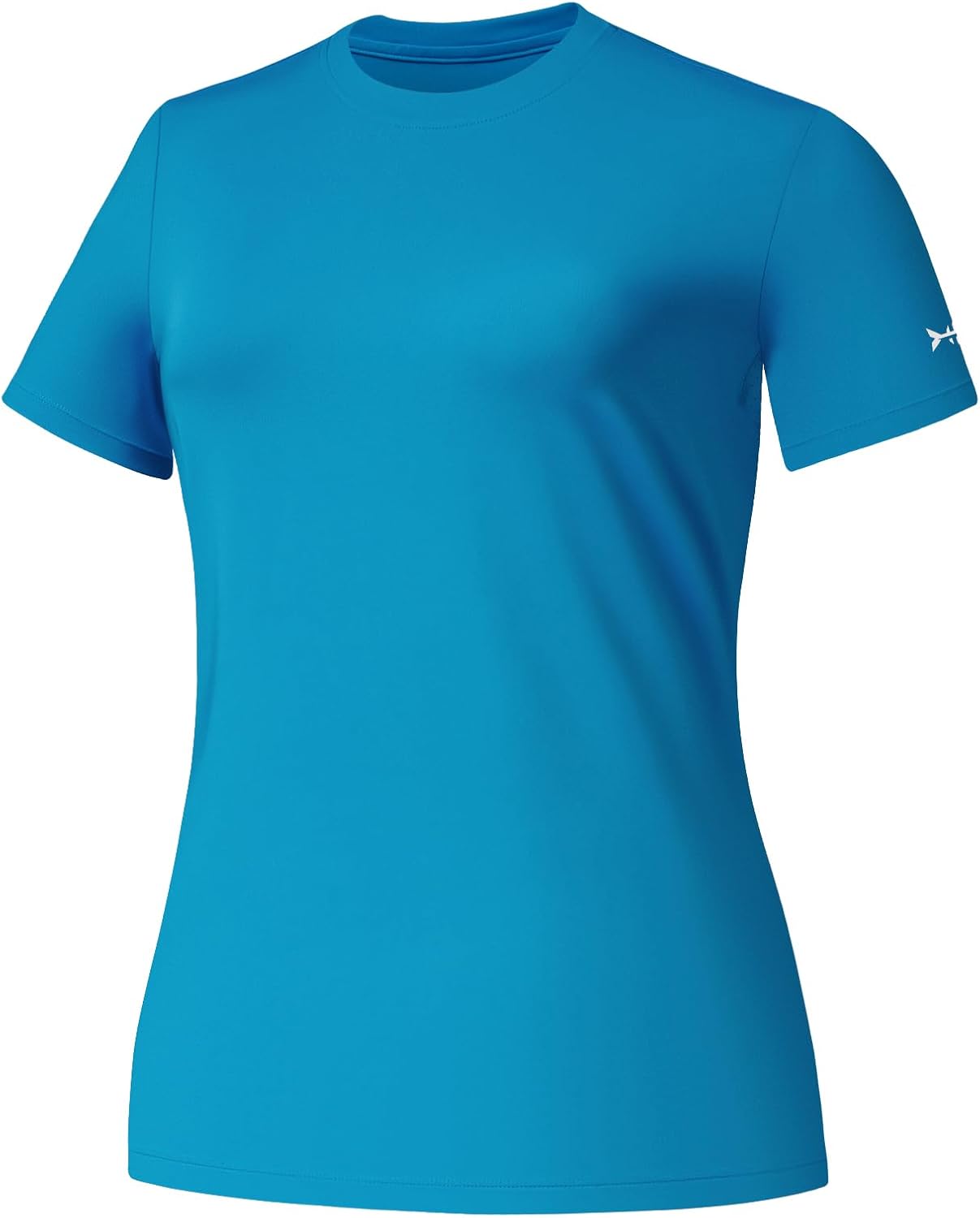 BASSDASH Women’s UPF 50+ Crew Neck Short Sleeve T-Shirt Cooling Performance Sun Protection Tee for Fishing Hiking Casual