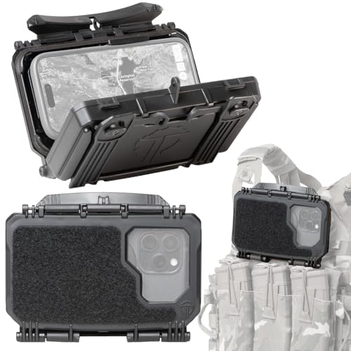 Thyrm DarkVault 2.0 Comms Critical Gear Case with Smartphone Mount|Lrg Blk