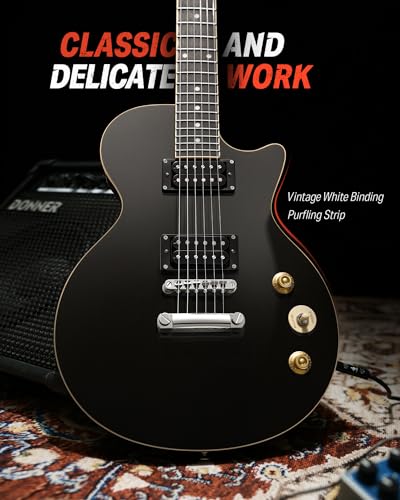 Donner EC1277 Electric Guitar Lp Solid Body thumb #4