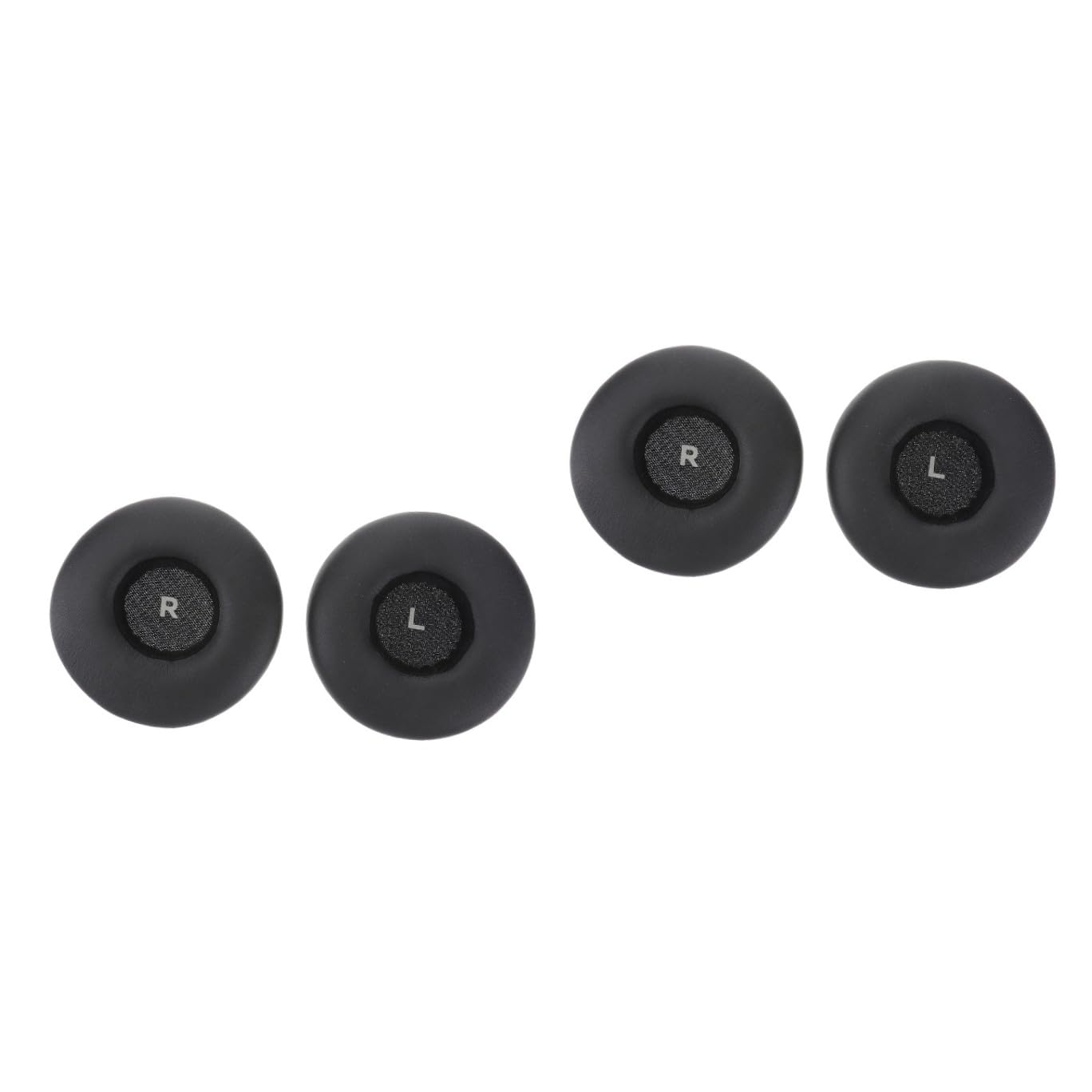 jojofuny 2piezas Cojines De Reemplazo para Auriculares Almohadillas De Oído y Cómodas para Color Negro