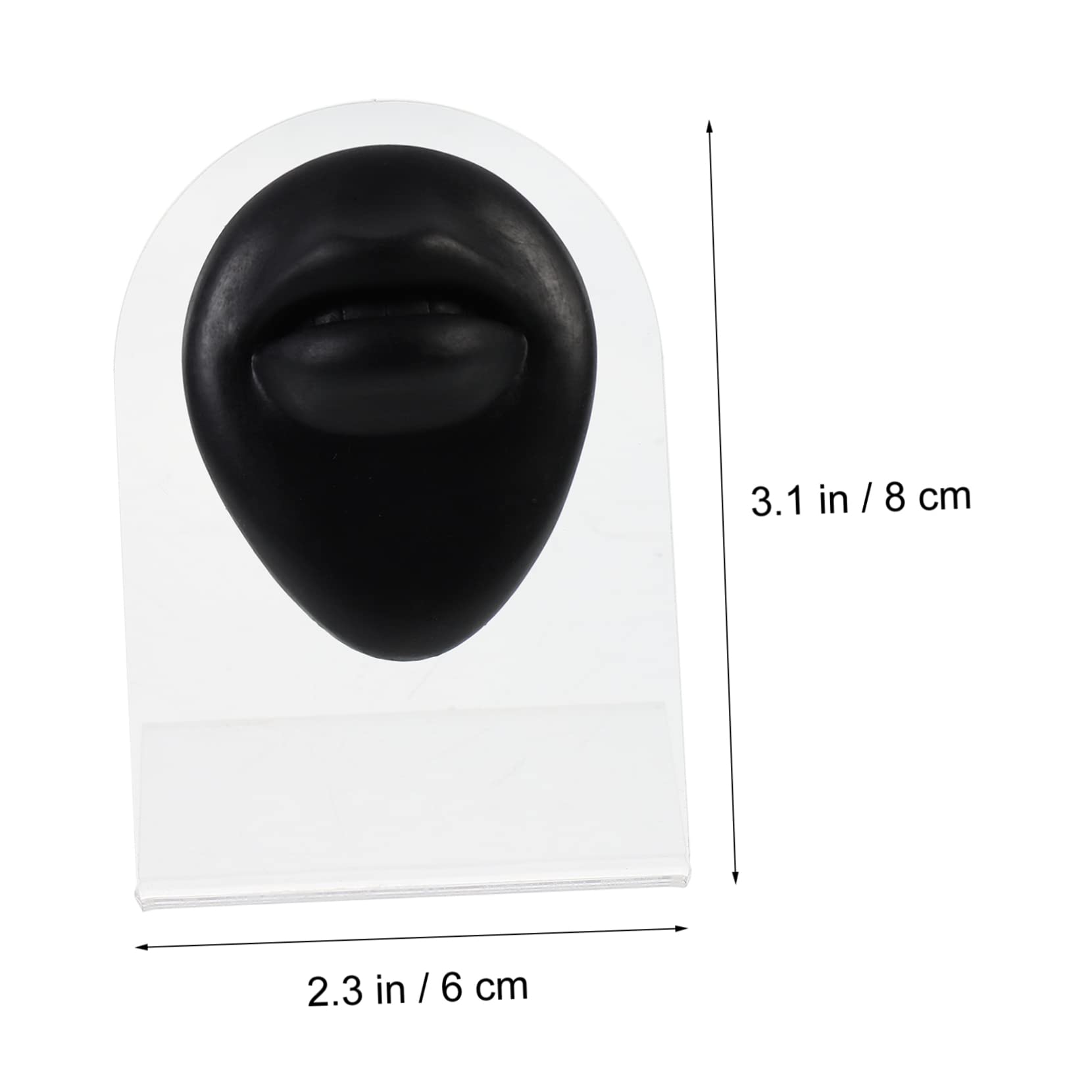 Healeved Realistic Human Mouth Model Demonstration Stand for School Hospital Display