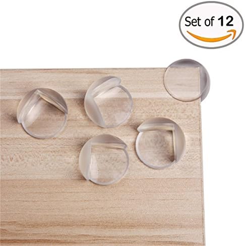 vesfashion Baby Proofing Corner Guards 12pcs Premium Clear Table Corner Guards Keep Children Safe Corner Covers Protect from Injury the Guard Be Safe Guards Baby Products