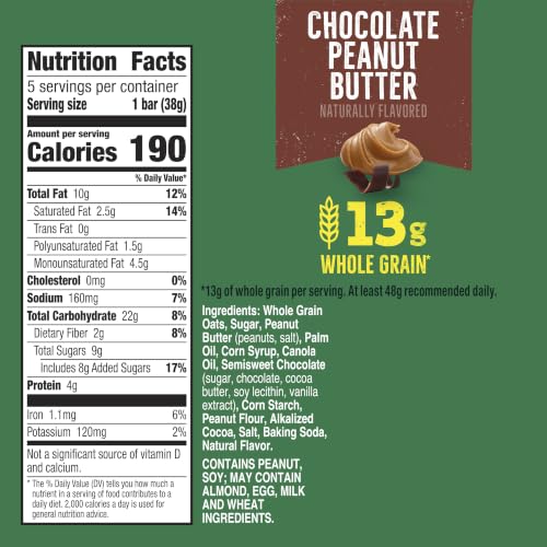 Image of Nature Valley Biscuit Sandwiches, Chocolate Peanut Butter Snacks, 5 ct, 6.75 OZ