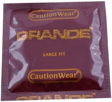 Caution Wear Paquete de 12 preservativos grandes
