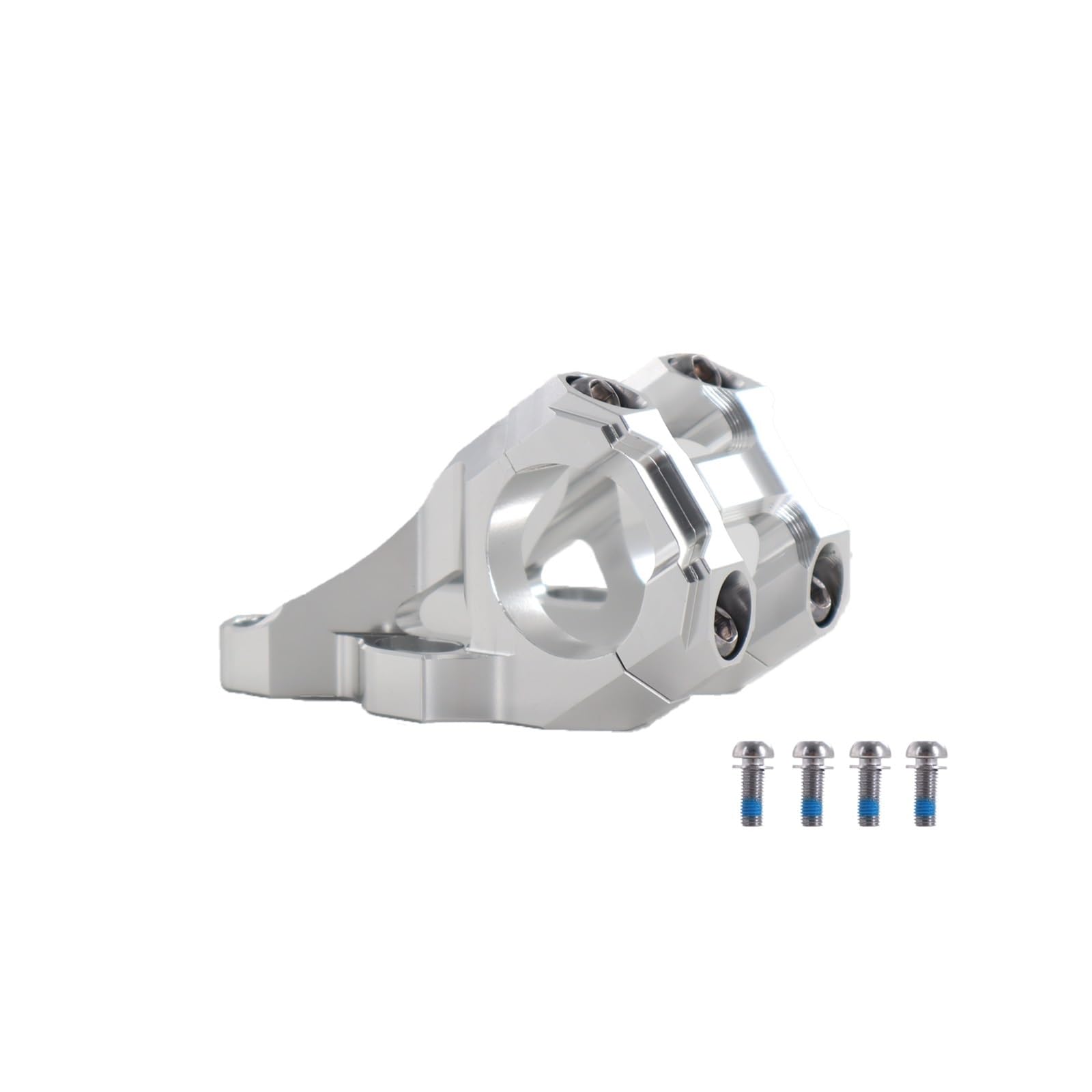 Alzas Manillar Potencia De Manillar Aleación Aluminio CNC 31,8 X 28,6 Mm con Montaje Directo. para Bicicleta Carretera Y MTB