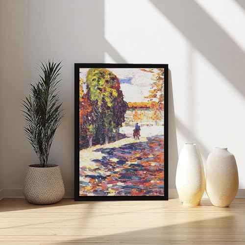 Poster Parc de Saint Nuage Kandinsky impression toile 61x91cm - 6