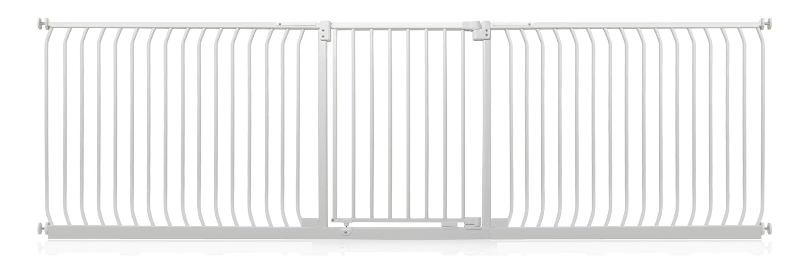 Safetots Elite Pressure Narrow Safety Gate, 65.5cm - 74.5cm, Matt White, Narrow Pressure Fit Stair Gate, Baby Gate for Doors Hallways and Spaces, Safety Barrier, Easy Installation — view 38