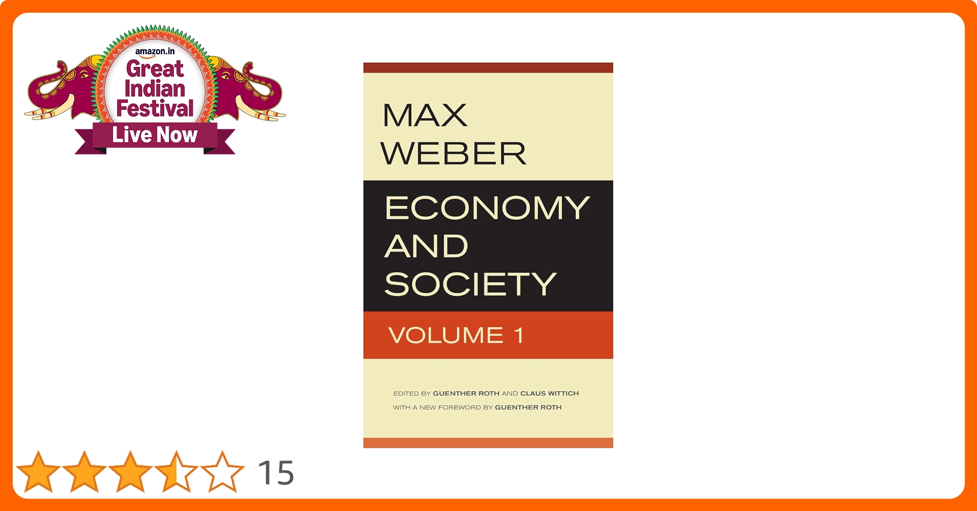 Max Weber Economy and Society 1・２ Economy and Society : Weber, Max, Roth, Guenther, Wittich